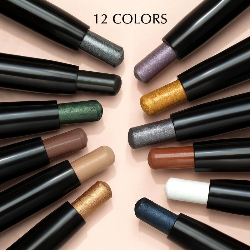 

Eyeshadow Stick 12 Color Eye Shadow Stick Long-lasting Eyeshadow Pen 10#