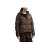 FILA White Series Loose Warm Hooded Down Jacket Women outerwear Rust-Brown F11W443904FBN