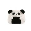 Cute doll rice ball backpack 2025 new cartoon doll plush bag multi-functional portable shoulder bag