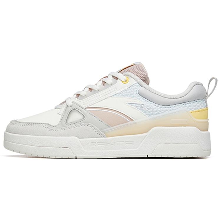 (WMNS) ANTA Life Series Sneakers White Pink Grey Women s 122218085-2 EU 36