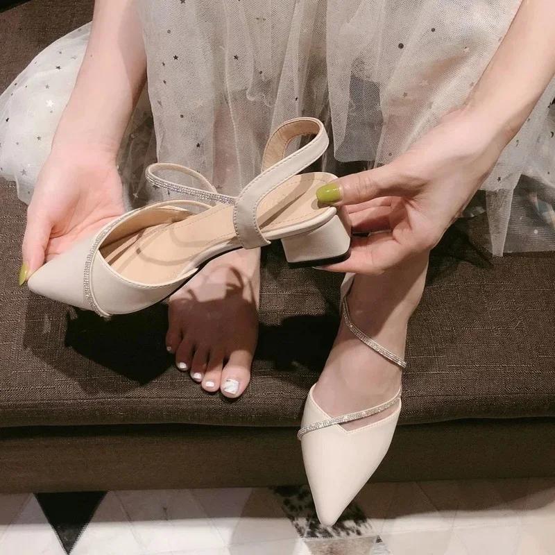 2026 Women Slippers Sandals New Summer Heel Sandales Femmes heels women women sandals