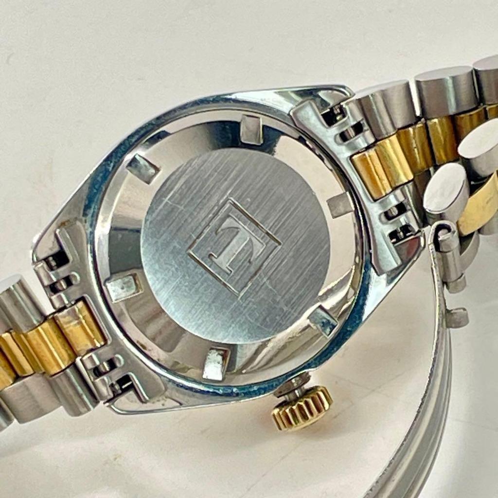 Used [With Stone] TISSOT Automatic Ladies Watch Gold YA0004