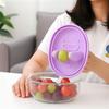 Easy-to-clean Silicone Lid Snack Storage Box Leak-Proof Multifunctional Lunch Box Reusable No-Mess Snack Organizer Picnic