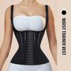 Custom Plus Size Slimming Body Shaper Women Tummy Steel Bone Latex Vest Corset Waist Trainer Vest