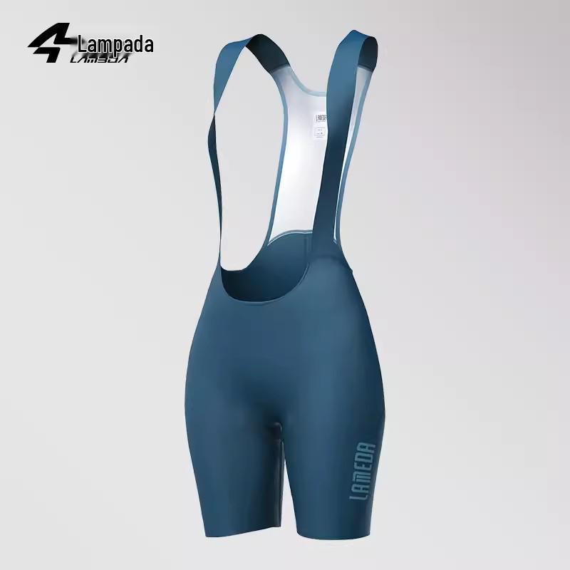 

Женские шорты-биб Lampa da Lameda Star Moon - Амортизирующие, Профессиональные велосипедные шорты для летнего шоссейного велоспорта. L синий