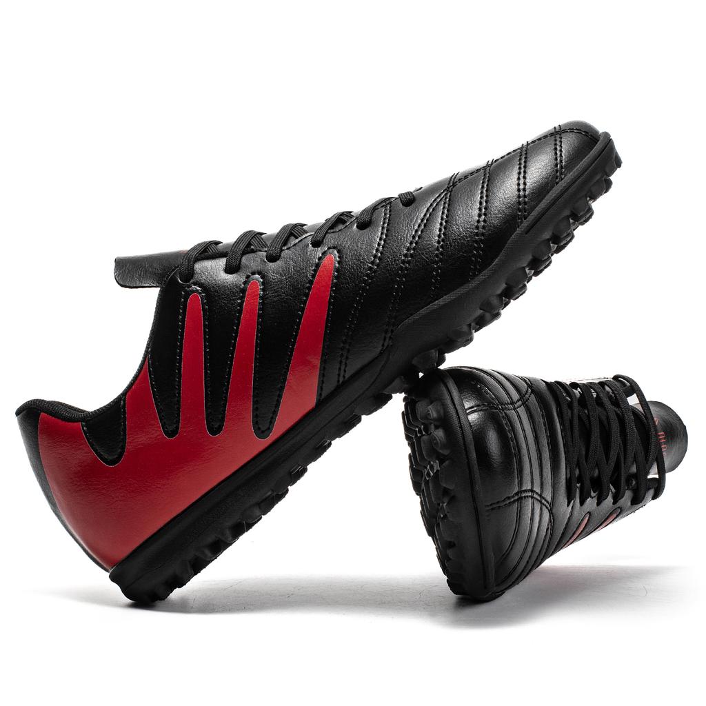 PU Fabric Upper Soccer cleats TF Turf Rubber Sole Durable Anti Slip for Youth Men Women Outdoor Training