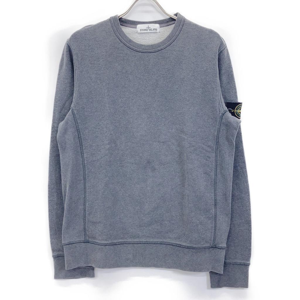 STONE ISLAND 651565320 16AW Gray Patch Sweatshirt tops M grayUsed