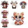 Hand-carved Animal Glasses Frame 3D Eyeglass Rack Cute Glasses Display Stand  Home Decor