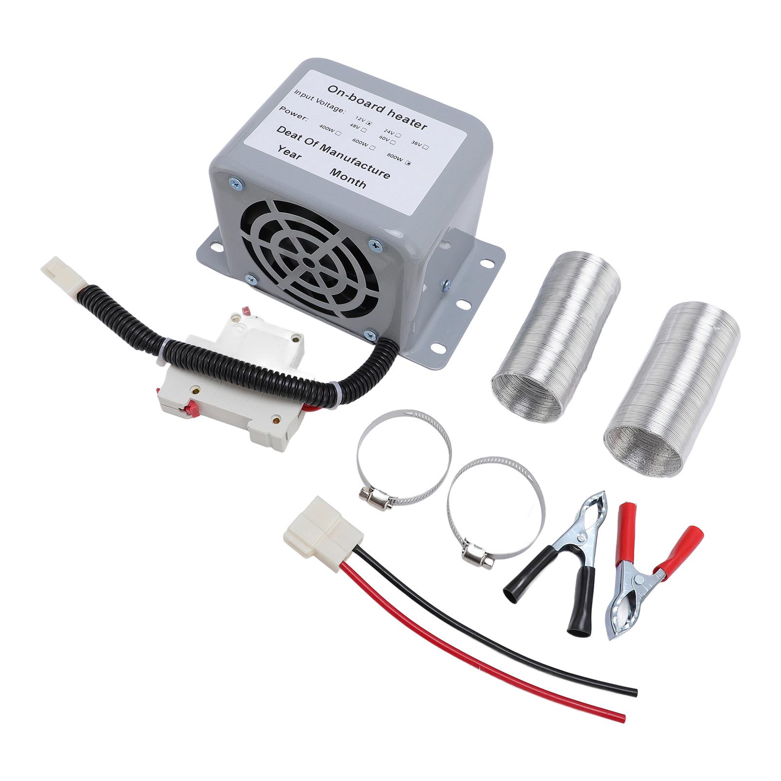 

Автомобильный обогреватель с 2 отверстиями DC 12V 800W Комплект размораживателя лобового стекла Обогреватель Отпариватель для грузовика Транспортного средства Такси