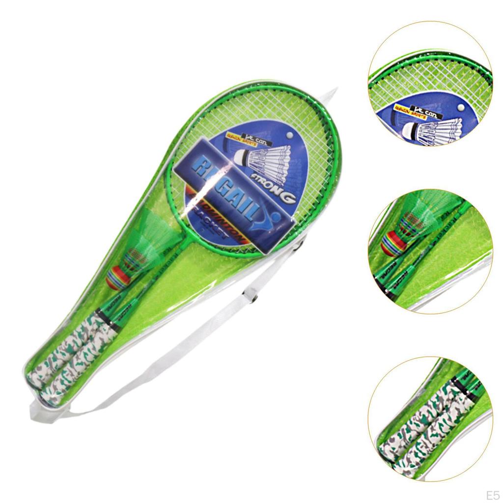 Badminton Schläger Bundle Griff Outdoor Sport Set
