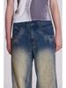 GLYDE Printed Baggy Jeans Women Clothing High Street Rivet Washed Distressed Vintage Pants Women Jeans Casual High Waisted Jeans