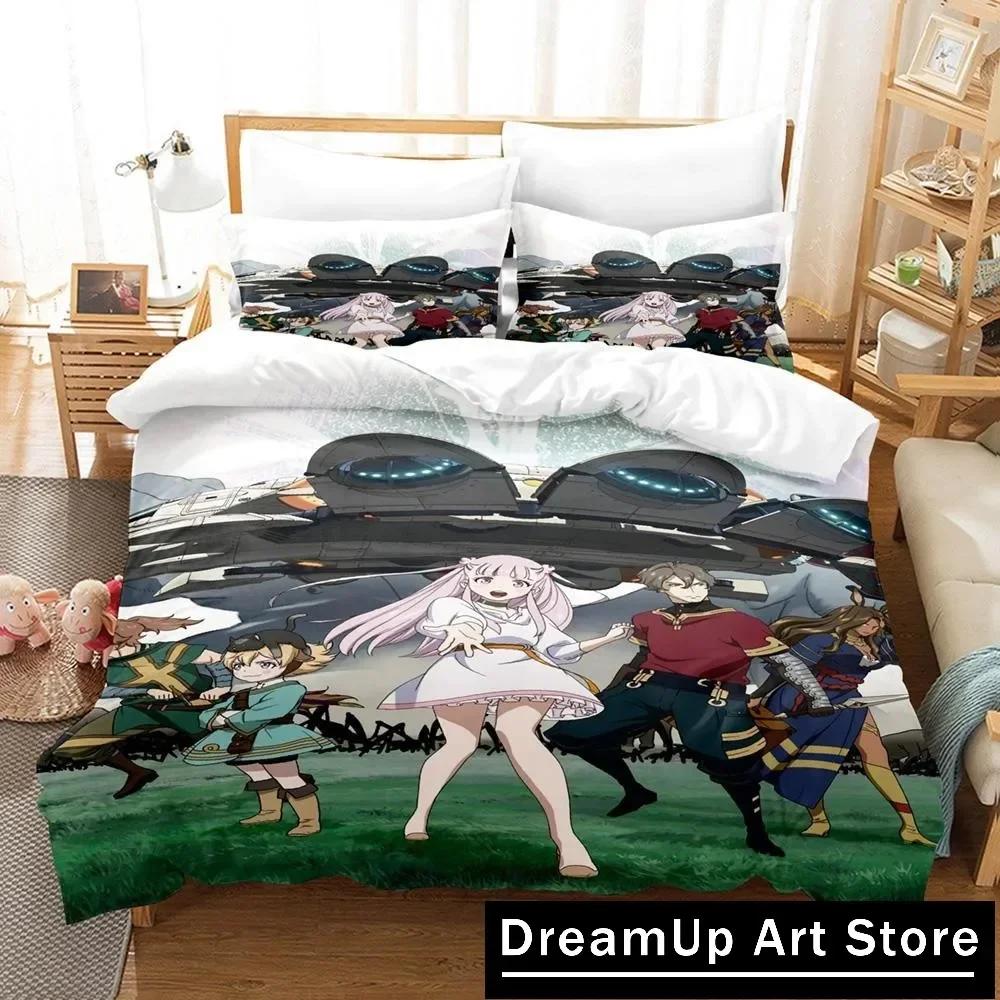 Cool Personelity Giant Beasts of Ars Bedding Set Cartoon Anime three-piece set Adult Kid Bedroom Duvetcover Sets 3D Kawaii