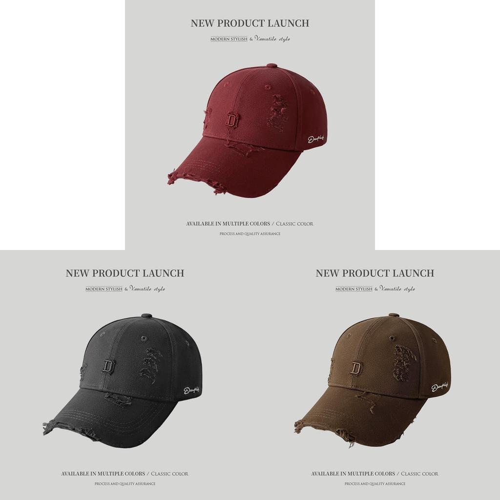 Baseball Cap For Women Men With Embroidered Letters Sun Protection Adjustable Summer Style