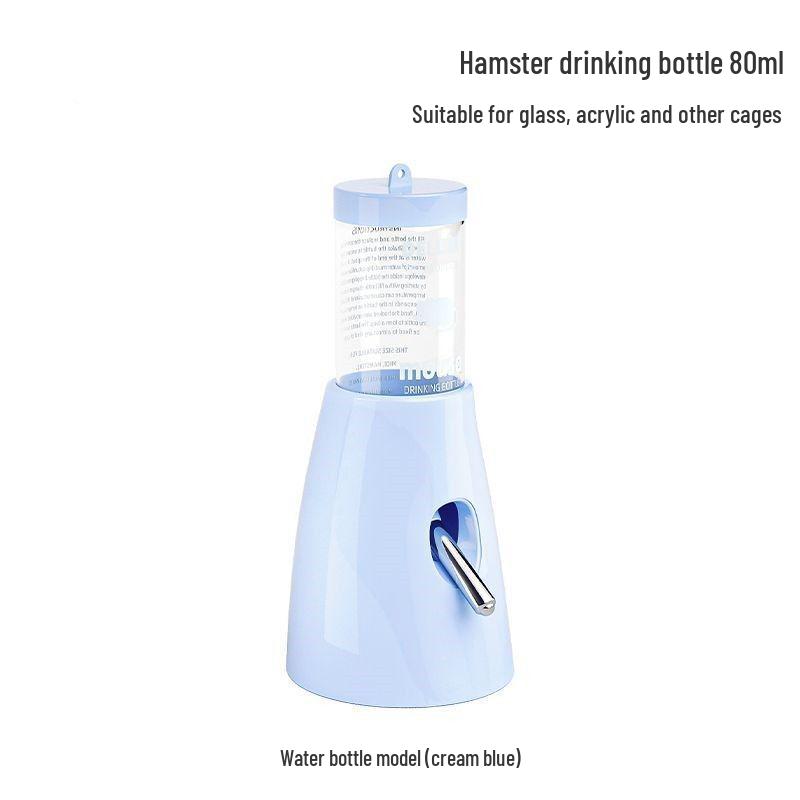 

Непротекающая бутылка для воды с подставкой и шариком-роллером для хомяков Single Product