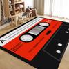 Retro Cassette Music Tape Door Mat Washable Non-Slip Living Room Sofa Chairs Area Mat Kitchen Bedside Area Rugs
