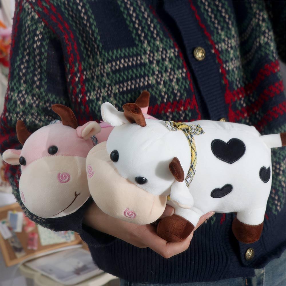 Girls Smile Cow Stuffed Animals Cow Plush Toy Cattle Plush Toy Bull Plush Doll Animal Plush Doll