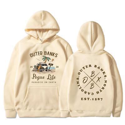 Outer Banks Hoodie Pogue Life Sweatshirt Women Long Sleeve Harajuku Unisex Student Pullover Hoody Tops Hoodies