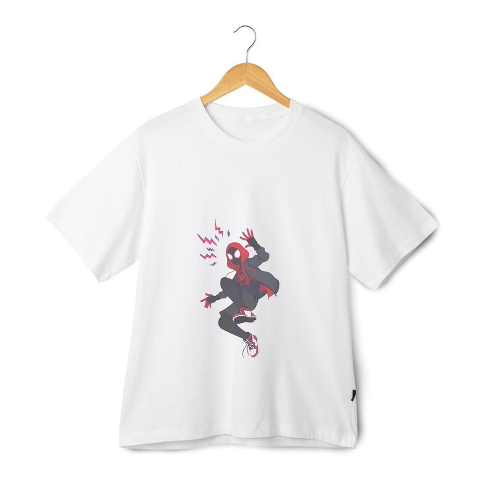 Miles Morales Spider-Verse T-Shirt – Electric Spider Senses Tee for Marvel Fans