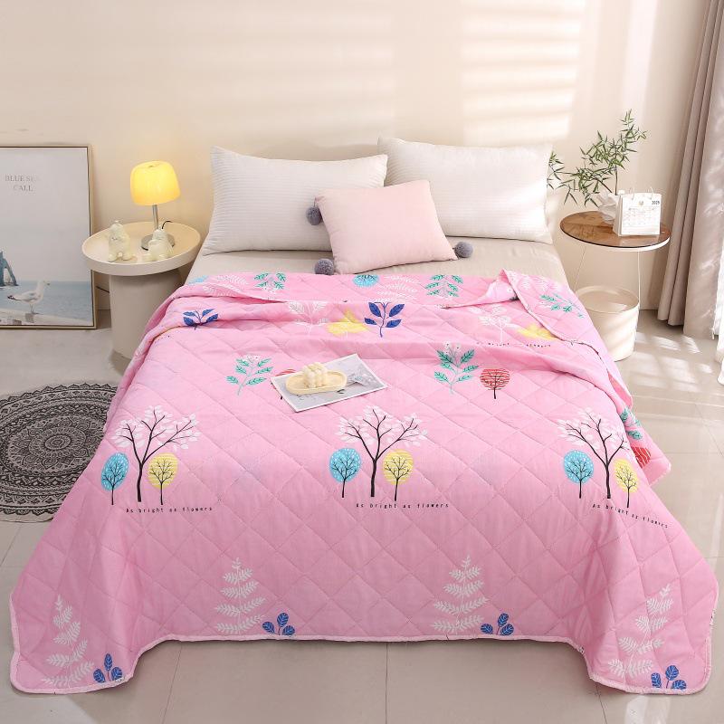 Summer Cotton Air Conditioning Quilt - Washable, Cool & Perfect for Gifting