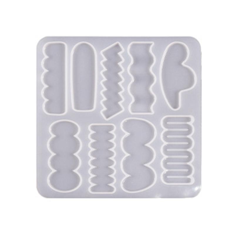 

Заколки для волос неправильной формы своими руками Литейные формы Форма для заколок для волос Форма для заколок из силиконовой смолы Форма для заколок из эпоксидной смолы Форма для кристаллов агата