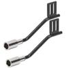 1 Pair Exhaust Pipe Accessories Metal Rc Car Simulation Decoration For Scx10 For  Trx4 1/10 Rc Car