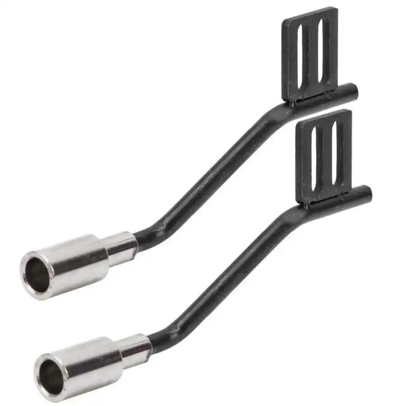 1 Pair Exhaust Pipe Accessories Metal Rc Car Simulation Decoration For Scx10 For  Trx4 1/10 Rc Car