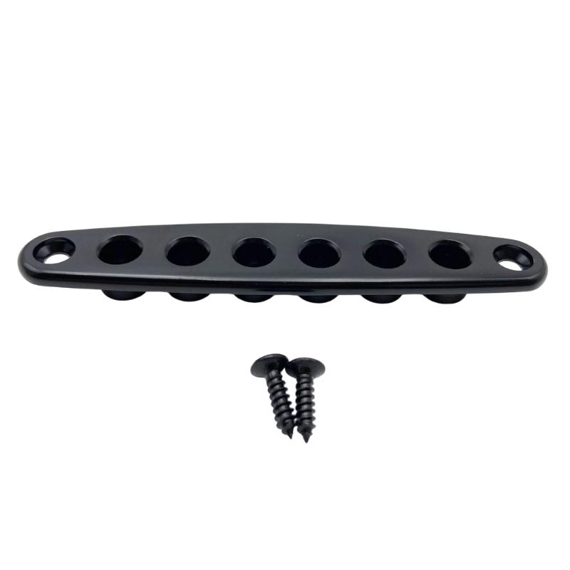 

Guitar Bridge Ferrules Corrosion Resistant Improved String Tension Control Seamless Playabilitys Universal Compatibilitys чорний