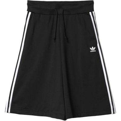 Originals Falcon Series Striped Logo Shorts Women Shorts Black AY5237