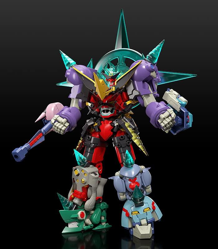 Tengen Toppa Gurren Lagann Infinite Combination Gurren Dan Lagann Non-Scale Painted Plastic Figure