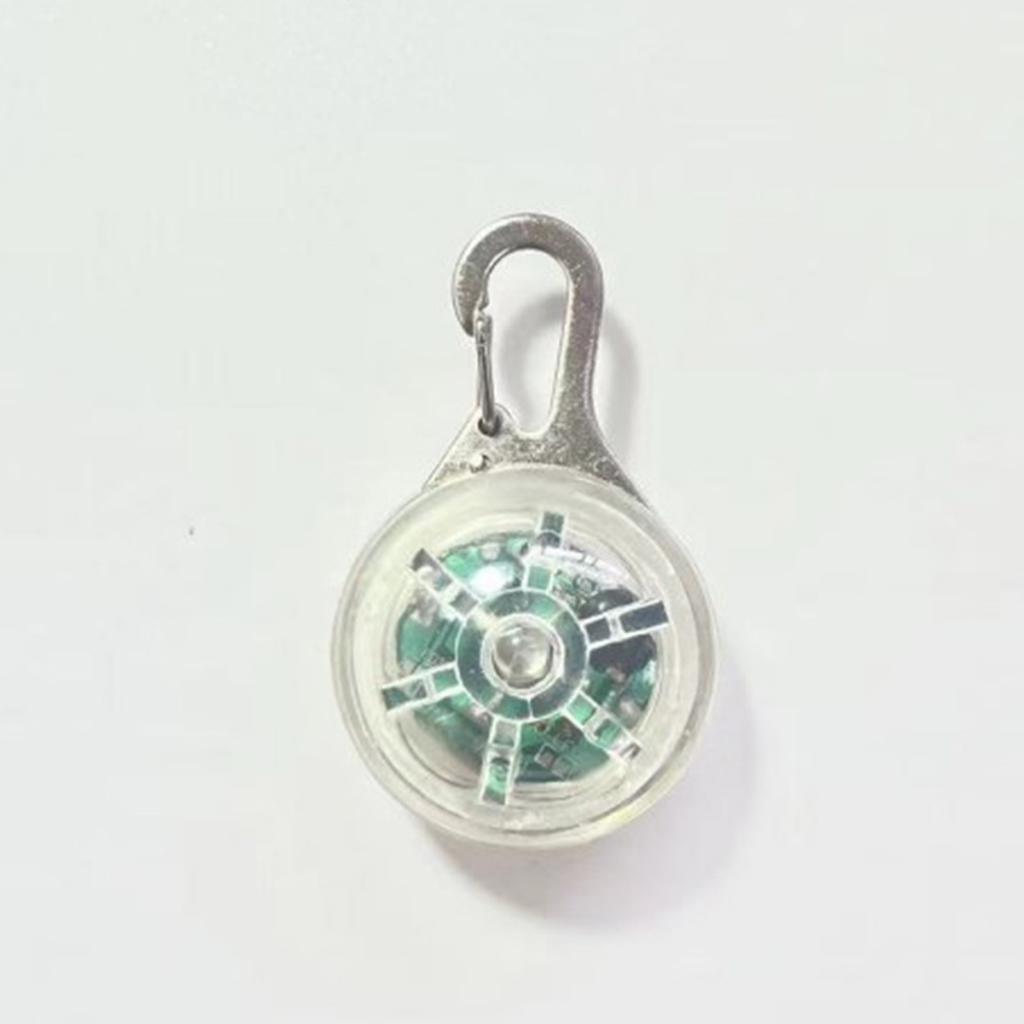 LED Glowing Dog Collar Pendant Light Up Reflective Night Walking Safety Pet Accessories for Small Medium Large Dogs