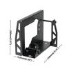 Inverted Electric Planer Stand - Heavy-Duty Steel Bracket for Woodworking - Practical Household Flip-Mount Support Rack