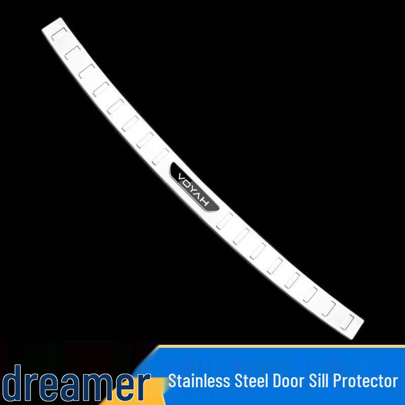 Stainless Steel Anti-Scratch Door Sill Protector for 2022-2025 Voyah Dreamer