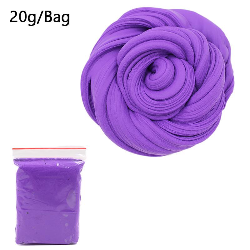 3D Fluffy Foam Clay Slime DIY Soft Cotton Slime Ball Kit No Borax Education Craft Toy Antistress Kid