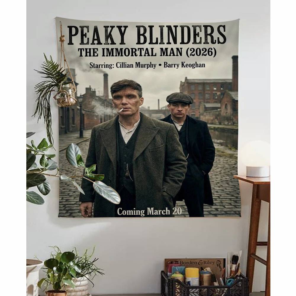 Peaky Blinders TV Play Printed Large Wall Tapestry Indian Buddha Wall Decoration Witchcraft Bohemian Hippie Wall Art Decor