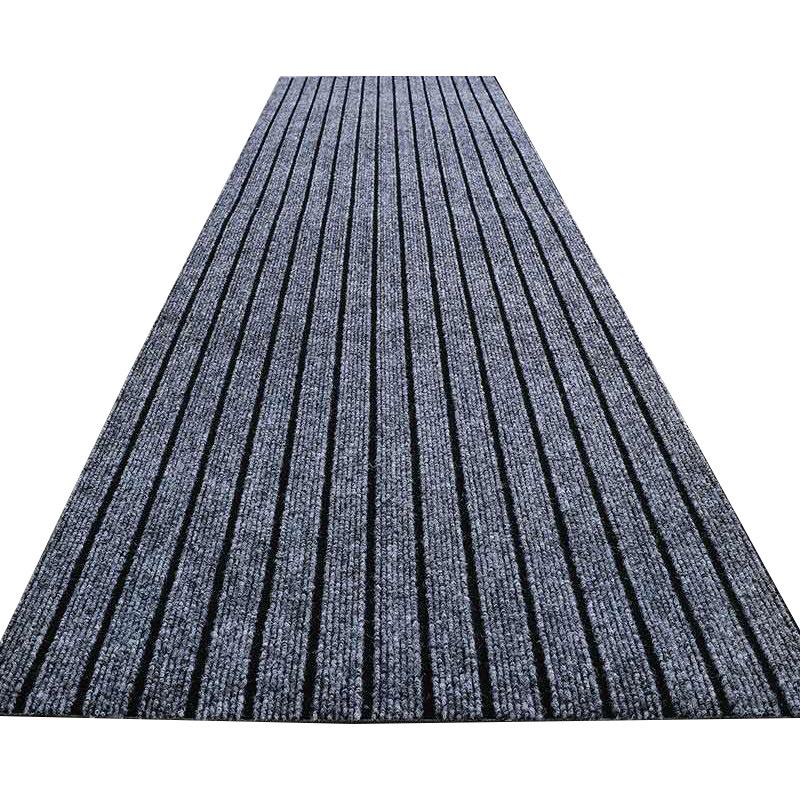 Non-Slip Seven-Stripe Doormat: Oil-Absorbent, Cut-to-Size Floor Mat for Kitchen, Entrance, Hall, or Living Room