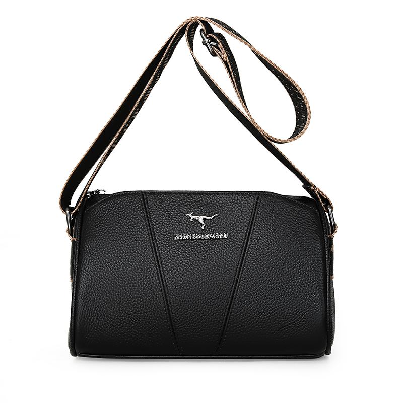 Genuine Cowhide Leather Bag for Women Women s Leather Messenger Bag High Quality New