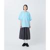 Snow Peak Airo ShorT SLeeve T shirT Mens cuT   Sewn LighT BLue L Size Cs 26su016