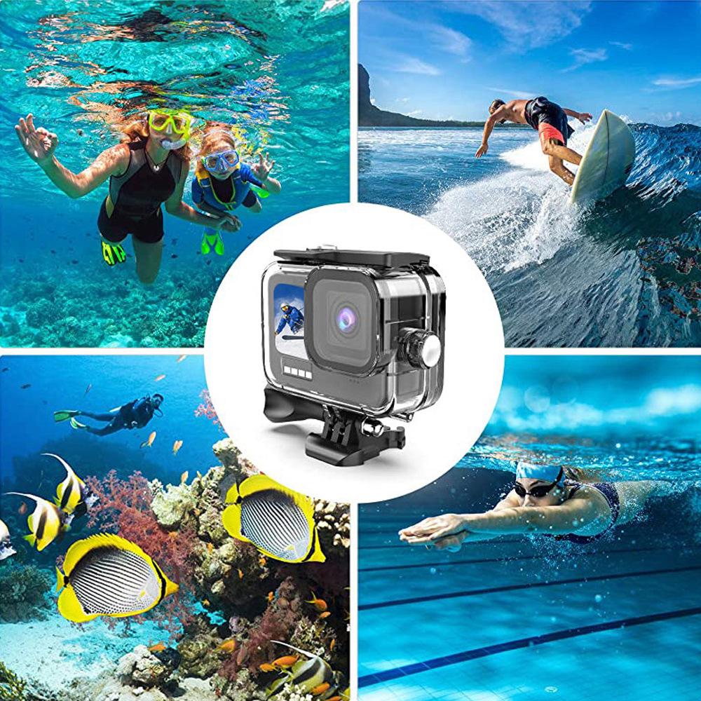 Waterproof Protective Case for GoPro 13/12/11/10/9 Action Cameras