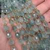 6x8mm Faceted Oval Natural Stone and Crystal Beads for DIY Jewelry