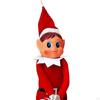Elf Doll Christmas Decoration Xmas Decor for Birthday Gift Shelf Living Room Red Boy