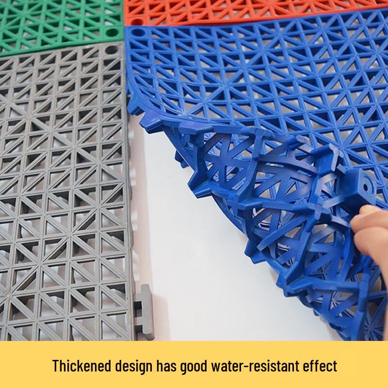 HUIHUADU Interlocking PVC Drainage Floor Mats