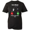 T-shirt Pêcheur Drôle Désolé J'ai Manqué Votre Appel Vacances Haut Cadeau Homme Tee