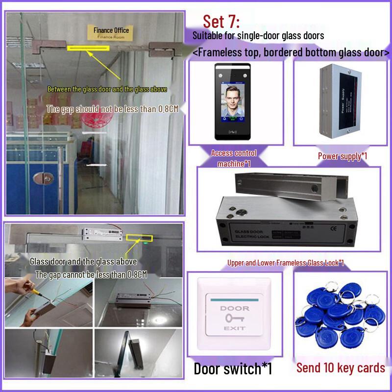 

Dynamic Facial Recognition Access Control & Attendance System CN plug (adapter included)