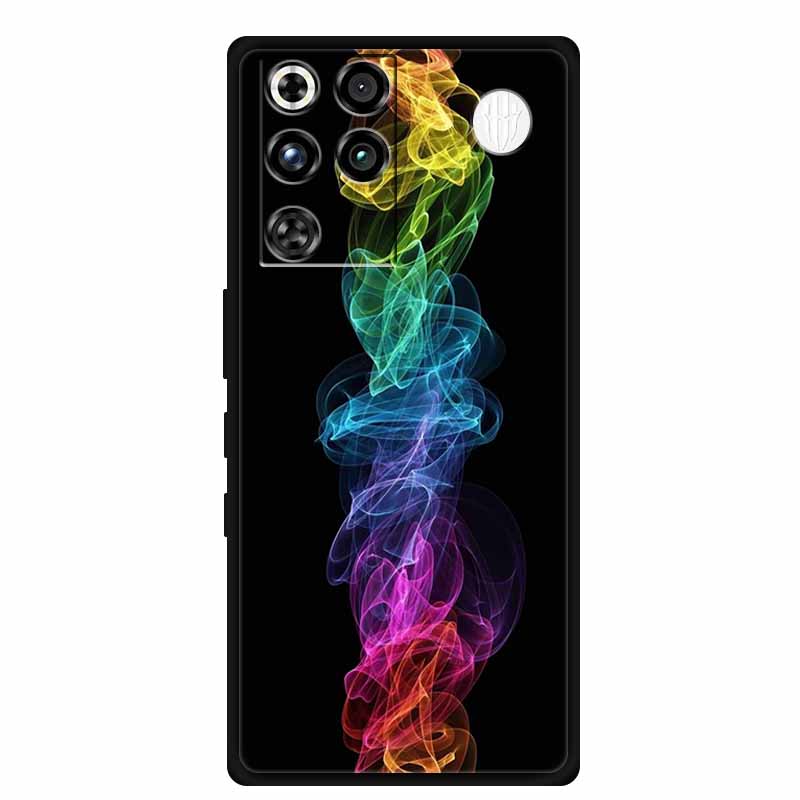For ZTE Nubia RedMagic 11 Pro 5G Case Black TPU Cool Animal Silicone Back Cover For RedMagic 11 Pro Cases 11Pro Coque Funda Para