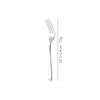 304 Stainless Steel Western Cutlery: Angled Handle Steak Knife, Dessert Spoon, and Fork Set