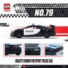 Tomica Asia Exclusive Tomica 79 Bugatti Chiron Pure Sport Police Car [Used]