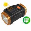 Solar Rechargeable Rechargeable Flashlight Powerful LED Portable Searchlight  Emergency Use