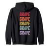 Grave Zip Hoodie