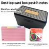 1 Set Cartonașe Colorate cu File Cartonașe cu File Cartonașe pentru Notițe Liniate Cartonașe Index cu File Separatoare pentru Cartonașe de Notițe Liniate Cartonaș de Notițe