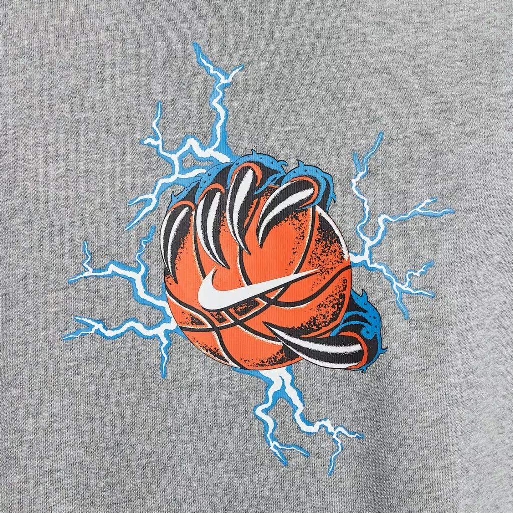 Nike Rückenaufdruck Logo Schriftzug Basketball Rundhals Kurzarm T-Shirt Herren T-Shirts IH9269-063